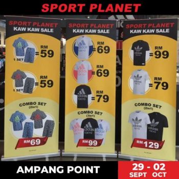 Sport-Planet-Kaw-Kaw-Sale-at-Ampang-Point-3-350x350 - Apparels Fashion Accessories Fashion Lifestyle & Department Store Footwear Malaysia Sales Selangor Sportswear 