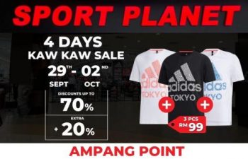 Sport-Planet-Kaw-Kaw-Sale-at-Ampang-Point-350x225 - Apparels Fashion Accessories Fashion Lifestyle & Department Store Footwear Malaysia Sales Selangor Sportswear 