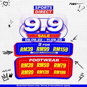 Sports-Direct-9.9-Sale-350x350 - Apparels Fashion Accessories Fashion Lifestyle & Department Store Footwear Johor Kedah Kelantan Kuala Lumpur Malaysia Sales Melaka Negeri Sembilan Online Store Pahang Penang Perak Perlis Putrajaya Sabah Sarawak Selangor Terengganu 