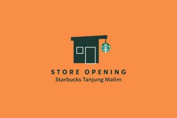 Starbucks-Store-Opening-Deal-at-Tanjung-Malim-350x233 - Beverages Food , Restaurant & Pub Perak Promotions & Freebies 