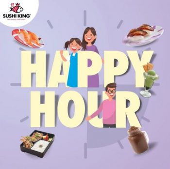 Sushi-King-Happy-Hour-Promotion-350x349 - Beverages Food , Restaurant & Pub Kedah Kelantan Kuala Lumpur Melaka Negeri Sembilan Pahang Penang Perak Perlis Promotions & Freebies Putrajaya Sabah Sarawak Selangor Sushi Terengganu 