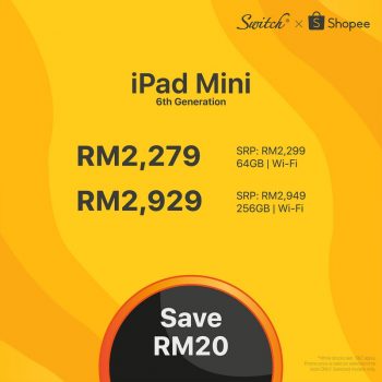 Switch-Shopee-9.9-Sale-11-350x350 - Computer Accessories Electronics & Computers IT Gadgets Accessories Johor Kedah Kelantan Kuala Lumpur Laptop Malaysia Sales Melaka Mobile Phone Negeri Sembilan Pahang Penang Perak Perlis Putrajaya Sabah Sarawak Selangor Tablets Terengganu