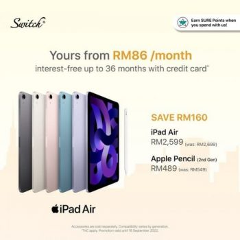 Switch-iPad-Air-Promo-350x350 - Computer Accessories Electronics & Computers IT Gadgets Accessories Johor Kedah Kelantan Kuala Lumpur Melaka Negeri Sembilan Online Store Pahang Penang Perak Perlis Promotions & Freebies Putrajaya Sabah Sarawak Selangor Tablets Terengganu 