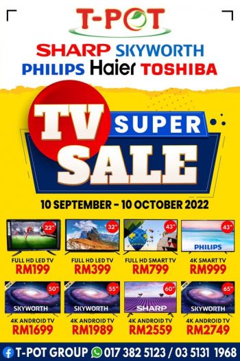 T-Pot-TV-Super-Sale-350x525 - Electronics & Computers Home Appliances Johor Kedah Kelantan Kitchen Appliances Kuala Lumpur Melaka Negeri Sembilan Pahang Penang Perak Perlis Putrajaya Sabah Sarawak Selangor Terengganu 