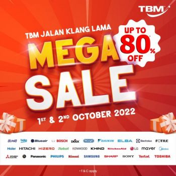 TBM-Mega-Sale-at-Jalan-Klang-Lama-350x350 - Electronics & Computers Home Appliances Kitchen Appliances Kuala Lumpur Malaysia Sales Selangor 