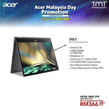 TMT-Acer-Malaysia-Day-Promo-2-350x350 - Computer Accessories Electronics & Computers IT Gadgets Accessories Johor Kedah Kelantan Kuala Lumpur Laptop Melaka Negeri Sembilan Pahang Penang Perak Perlis Promotions & Freebies Putrajaya Sabah Sarawak Selangor Terengganu 