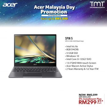 TMT-Acer-Malaysia-Day-Promo-4-350x350 - Computer Accessories Electronics & Computers IT Gadgets Accessories Johor Kedah Kelantan Kuala Lumpur Laptop Melaka Negeri Sembilan Pahang Penang Perak Perlis Promotions & Freebies Putrajaya Sabah Sarawak Selangor Terengganu 