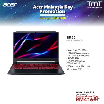 TMT-Acer-Malaysia-Day-Promo-5-350x350 - Computer Accessories Electronics & Computers IT Gadgets Accessories Johor Kedah Kelantan Kuala Lumpur Laptop Melaka Negeri Sembilan Pahang Penang Perak Perlis Promotions & Freebies Putrajaya Sabah Sarawak Selangor Terengganu 