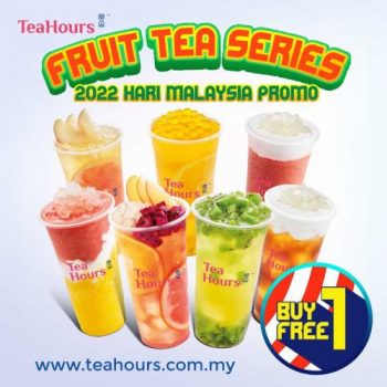 TeaHours-Fruit-Tea-Series-Buy-1-Free-1-Malaysia-Day-Promotion-350x350 - Beverages Food , Restaurant & Pub Johor Kedah Kelantan Kuala Lumpur Melaka Negeri Sembilan Pahang Penang Perak Perlis Promotions & Freebies Putrajaya Sabah Sarawak Selangor Terengganu 