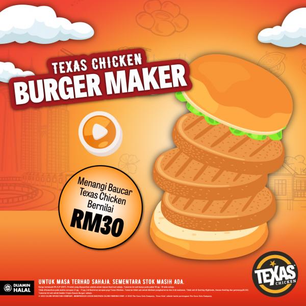 Now till 16 Sep 2022 Texas Chicken Malaysia Day Contest Win Voucher
