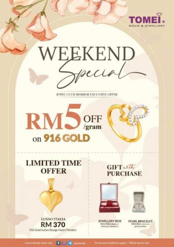 Tomei-Weekend-Promotion-at-AEON-MALL-Bukit-Mertajam-350x495 - Gifts , Souvenir & Jewellery Jewels Penang Promotions & Freebies 