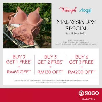 Triumph-Sloggi-Malaysia-Day-Sale-at-SOGO-350x350 - Fashion Accessories Fashion Lifestyle & Department Store Johor Kuala Lumpur Lingerie Malaysia Sales Selangor Underwear 