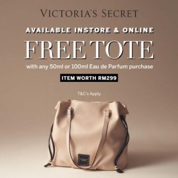 Victorias-Secret-Free-Beauty-Tote-Bag-Promotion-350x350 - Bags Fashion Accessories Fashion Lifestyle & Department Store Handbags Johor Kedah Kelantan Kuala Lumpur Melaka Negeri Sembilan Online Store Pahang Penang Perak Perlis Promotions & Freebies Putrajaya Sabah Sarawak Selangor Terengganu 