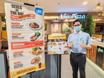 Vivo-Pizza-Daily-Deals-Promotion-at-AEON-Mall-Taman-Maluri-350x263 - Beverages Food , Restaurant & Pub Kuala Lumpur Pizza Promotions & Freebies Selangor 