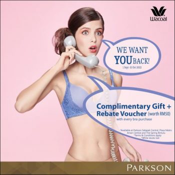 Wacoal-Voucher-Promo-at-Parkson-350x350 - Fashion Accessories Fashion Lifestyle & Department Store Kedah Lingerie Promotions & Freebies Sarawak Selangor Underwear 