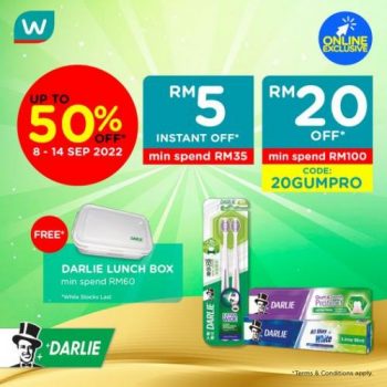 Watsons-Online-Darlie-Brand-Day-Sale-350x350 - Fragrances Hair Care Johor Kedah Kelantan Kuala Lumpur Malaysia Sales Melaka Negeri Sembilan Online Store Pahang Penang Perak Perlis Personal Care Putrajaya Sabah Sarawak Selangor Terengganu 