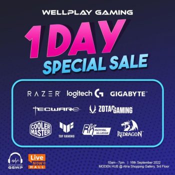 Wellplay-Gaming-1-Day-Special-Sale-350x350 - Computer Accessories Electronics & Computers IT Gadgets Accessories Malaysia Sales Selangor 