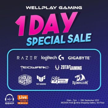 Wellplay-Gaming-1-Day-Special-Sale-350x350 - Computer Accessories Electronics & Computers IT Gadgets Accessories Malaysia Sales Selangor 