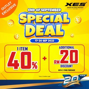 XES-Shoes-End-Of-September-Special-Deal-Promotion-350x350 17-30 Sep 2022: XES Shoes End Of September Special Deal Promotion