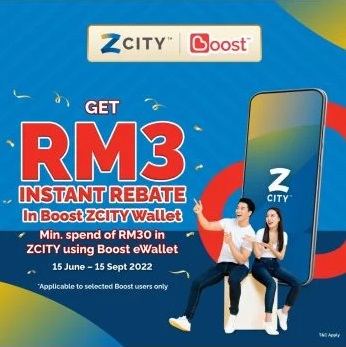 ZCITY-Boost-Rebate-Promotion - Johor Kedah Kelantan Kuala Lumpur Melaka Negeri Sembilan Online Store Others Pahang Penang Perak Perlis Promotions & Freebies Putrajaya Sabah Sarawak Selangor Terengganu 