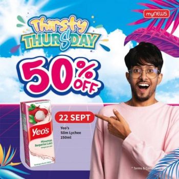 myNEWS-Thirsty-Thursday-Promo-1-350x350 - Johor Kedah Kelantan Kuala Lumpur Melaka Negeri Sembilan Pahang Penang Perak Perlis Promotions & Freebies Putrajaya Sabah Sarawak Selangor Supermarket & Hypermarket Terengganu 