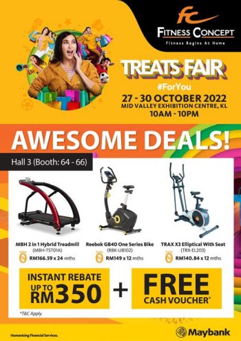 27-30-Oct-2022-Fitness-Concept-and-Maybank-Treats-Fair-350x495 - Events & Fairs Fitness Sports,Leisure & Travel 
