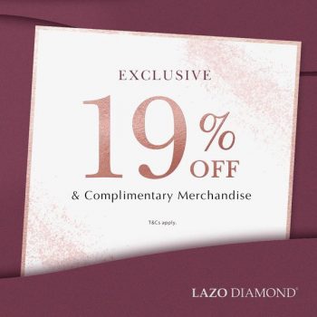 27-Oct-15-Nov-2022-Lazo-Diamond-19-off-complimentary-merchandise-Promotion-350x350 - Gifts , Souvenir & Jewellery Jewels Promotions & Freebies 