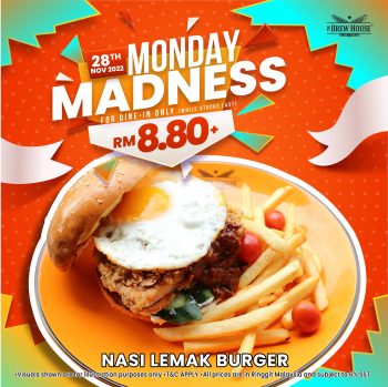 31-Oct-2022-Onward-The-Brew-House-Group-Monday-Madness-Great-Deal6-350x349 - Beverages Food , Restaurant & Pub Promotions & Freebies