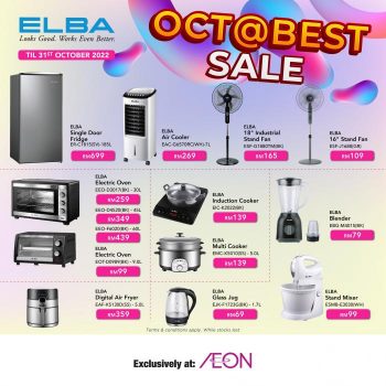 AEON-ELBA-October-Sale-Promotion-350x350 - Electronics & Computers Home Appliances Johor Kedah Kelantan Kitchen Appliances Kuala Lumpur Melaka Negeri Sembilan Pahang Penang Perak Perlis Promotions & Freebies Putrajaya Sabah Sarawak Selangor Terengganu 