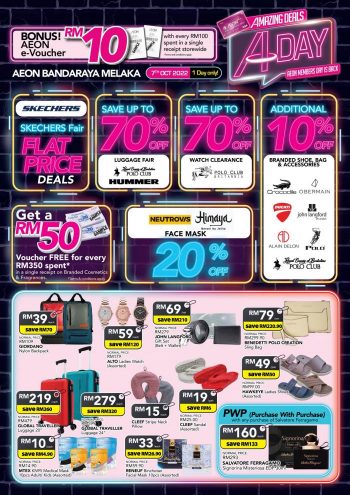 AEON-Member-Day-Sale-at-Bandaraya-Melaka-1-350x495 - Malaysia Sales Melaka Supermarket & Hypermarket 