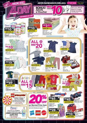 AEON-Member-Day-Sale-at-Bandaraya-Melaka-2-350x495 - Malaysia Sales Melaka Supermarket & Hypermarket 