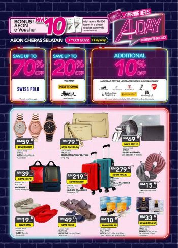 AEON-Member-Day-Sale-at-Cheras-Selatan-2-350x488 - Promotions & Freebies Selangor Supermarket & Hypermarket 