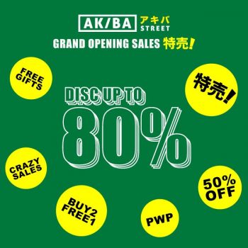 Akiba-Street-Grand-Opening-Sales-at-Sungei-Wang-2-350x350 - Baby & Kids & Parenting Kuala Lumpur Malaysia Sales Others Selangor Toys 