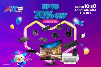 All-It-Hypermarket-Super-10.10-Carnival-Sale-350x233 - Computer Accessories Electronics & Computers IT Gadgets Accessories Johor Kedah Kelantan Kuala Lumpur Malaysia Sales Melaka Negeri Sembilan Online Store Pahang Penang Perak Perlis Putrajaya Sabah Sarawak Selangor Terengganu 