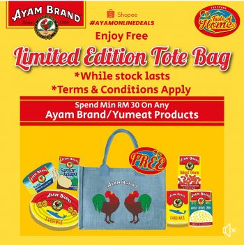 Ayam-Brand-Free-Limited-Edition-Tote-Bag-Deal-350x351 - Johor Kedah Kelantan Kuala Lumpur Melaka Negeri Sembilan Online Store Others Pahang Penang Perak Perlis Promotions & Freebies Putrajaya Sabah Sarawak Selangor Terengganu 