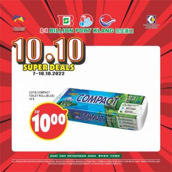 BILLION-10.10-Promotion-at-Port-Klang-18-350x350 - Promotions & Freebies Selangor Supermarket & Hypermarket 