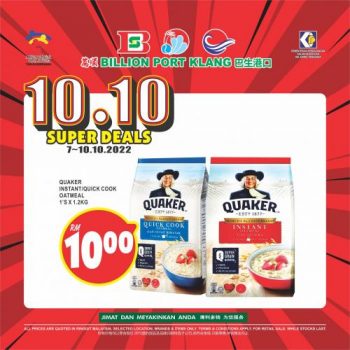 BILLION-10.10-Promotion-at-Port-Klang-3-350x350 - Promotions & Freebies Selangor Supermarket & Hypermarket 