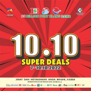 BILLION-10.10-Promotion-at-Port-Klang-350x350 - Promotions & Freebies Selangor Supermarket & Hypermarket 