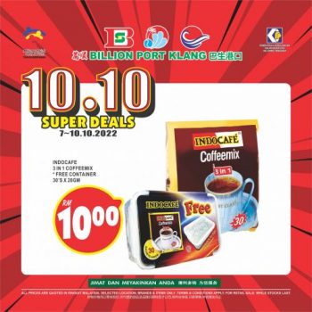 BILLION-10.10-Promotion-at-Port-Klang-5-350x350 - Promotions & Freebies Selangor Supermarket & Hypermarket 