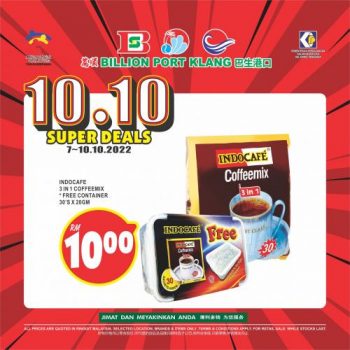 BILLION-10.10-Promotion-at-Port-Klang-5-350x350 - Promotions & Freebies Selangor Supermarket & Hypermarket