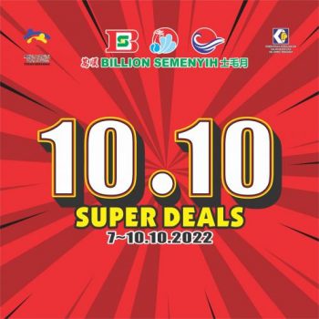 BILLION-10.10-Promotion-at-Semenyih-350x350 - Promotions & Freebies Selangor Supermarket & Hypermarket 