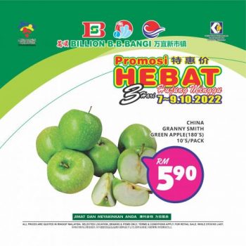 BILLION-Weekend-Promotion-at-Bandar-Baru-Bangi-20-350x350 - Promotions & Freebies Selangor Supermarket & Hypermarket 
