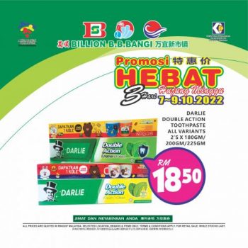BILLION-Weekend-Promotion-at-Bandar-Baru-Bangi-26-350x350 - Promotions & Freebies Selangor Supermarket & Hypermarket 