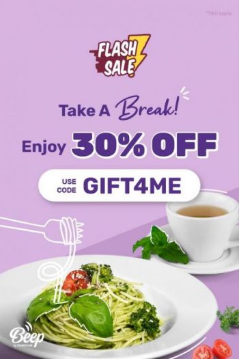 Beep-Thursday-30-OFF-Promotion-1-350x525 - Beverages Food , Restaurant & Pub Johor Kedah Kelantan Kuala Lumpur Melaka Negeri Sembilan Online Store Pahang Penang Perak Perlis Promotions & Freebies Putrajaya Sabah Sarawak Selangor Terengganu 