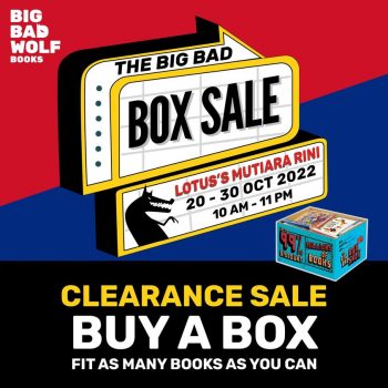 Big-Bad-Wolf-Books-Box-Sale-at-Lotuss-Mutiara-Rini-350x350 - Books & Magazines Johor Malaysia Sales Stationery 