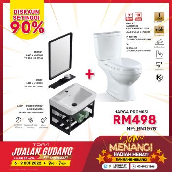 Big-Bath-Tora-Warehouse-Sale-27-350x350 - Building Materials Home & Garden & Tools Home Hardware Kitchenware Safety Tools & DIY Tools Sanitary & Bathroom Selangor Warehouse Sale & Clearance in Malaysia 