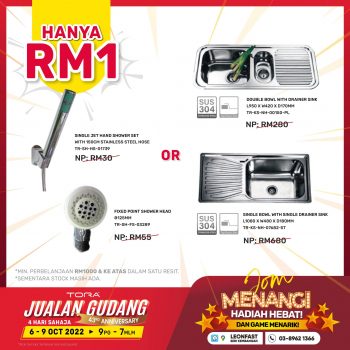 Big-Bath-Tora-Warehouse-Sale-29-350x350 - Building Materials Home & Garden & Tools Home Hardware Kitchenware Safety Tools & DIY Tools Sanitary & Bathroom Selangor Warehouse Sale & Clearance in Malaysia 