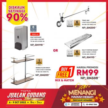 Big-Bath-Tora-Warehouse-Sale-30-350x350 - Building Materials Home & Garden & Tools Home Hardware Kitchenware Safety Tools & DIY Tools Sanitary & Bathroom Selangor Warehouse Sale & Clearance in Malaysia 
