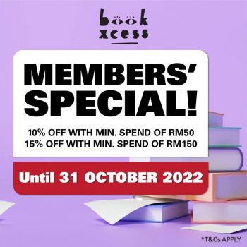 BookXcess-Member-Special-Deal-at-LaLaport-BBCC-350x350 - Books & Magazines Kuala Lumpur Promotions & Freebies Selangor Stationery 