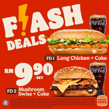 Burger-King-Flash-Deal-350x350 - Beverages Burger Food , Restaurant & Pub Johor Kedah Kelantan Kuala Lumpur Melaka Negeri Sembilan Pahang Penang Perak Perlis Promotions & Freebies Putrajaya Sabah Sarawak Selangor Terengganu 